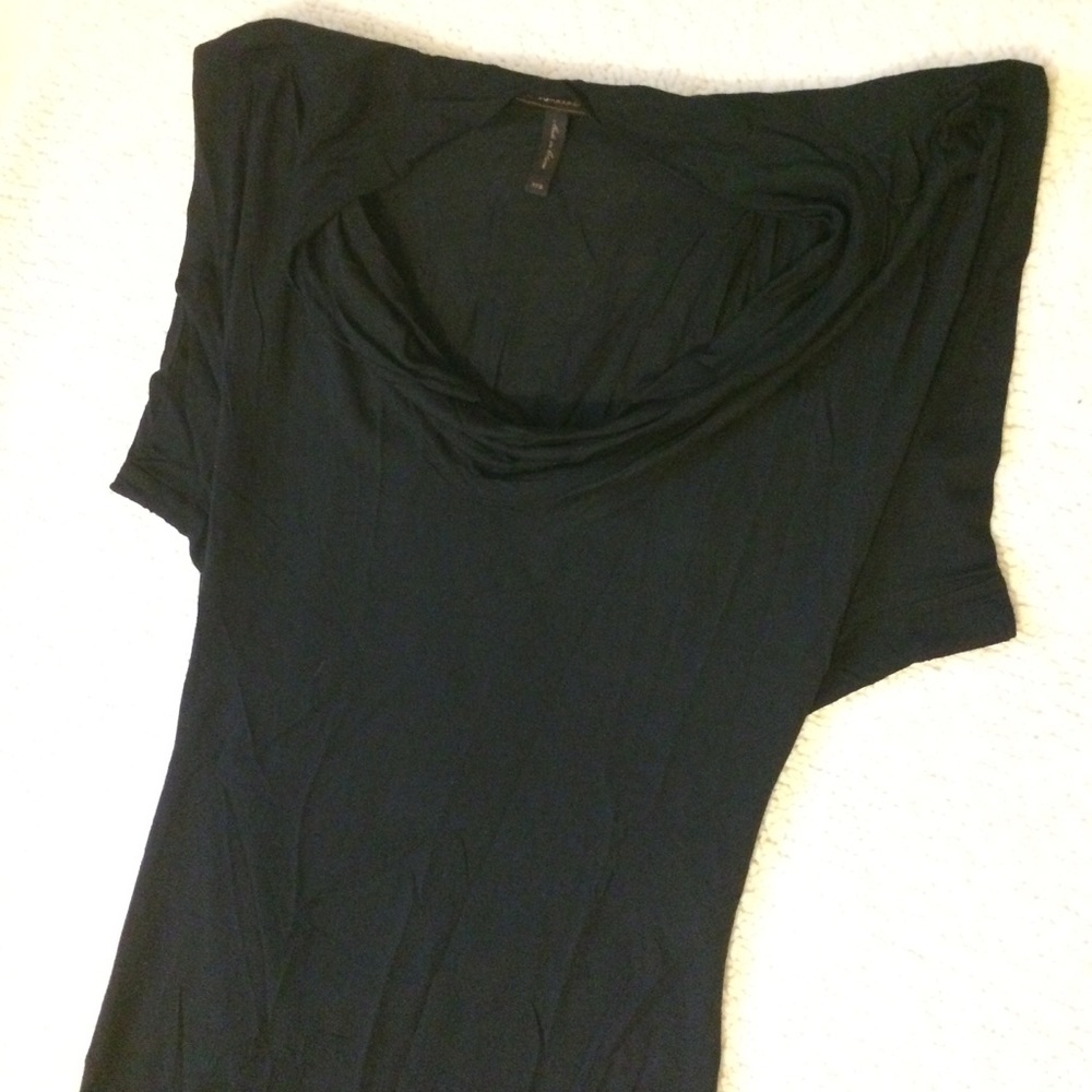 sale Bcbgmaxazria cowl/fluttersleeve blouse - Picture 3 of 7